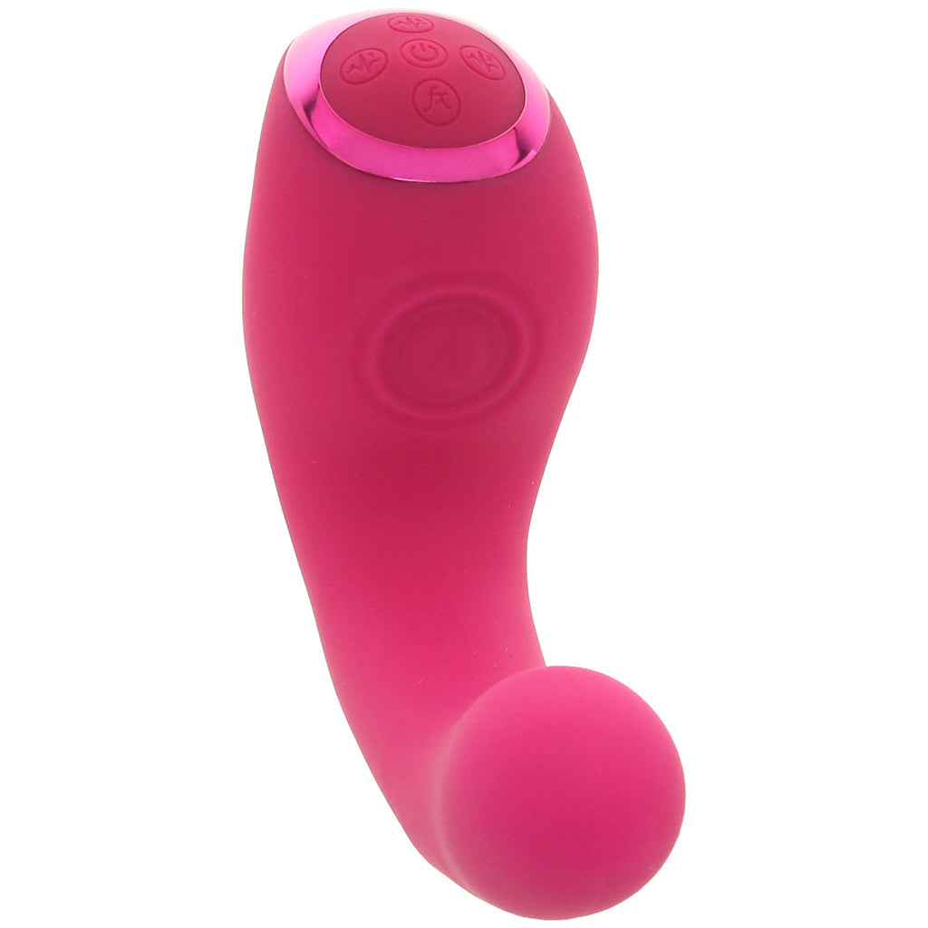 Shots Toys Riko Triple Thumping Finger Motion Vibe in Pink - Vibrators - HoneyHugs Canada (View 6)