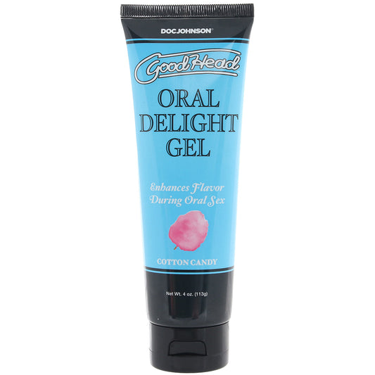 GoodHead Oral Delight Gel 4oz/113g in Cotton Candy