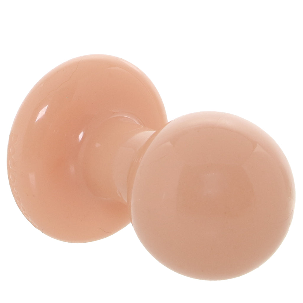 The Classic Small Round Butt Plug in Cream