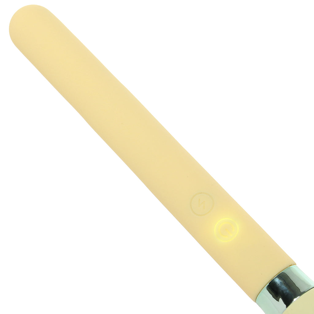 Maia Vala Fiercely Powerful Silicone Flower Vibe in Yellow - Vibrators - HoneyHugs Canada (View 6)