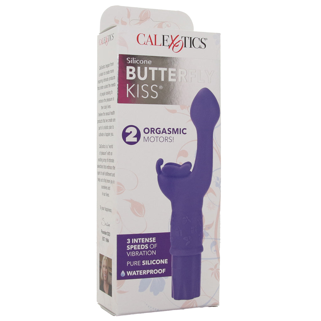 Silicone Butterfly Kiss Vibe in Purple
