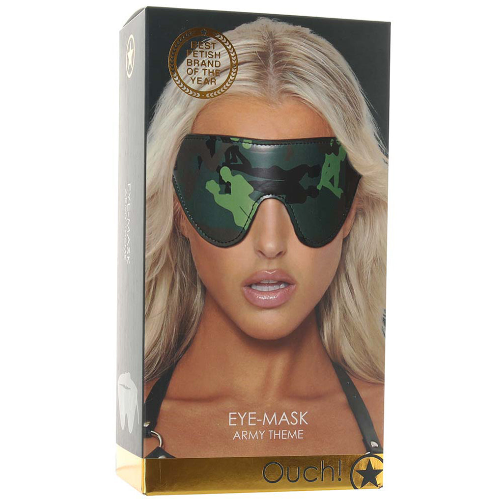 Ouch! Army Themed Eye Mask
