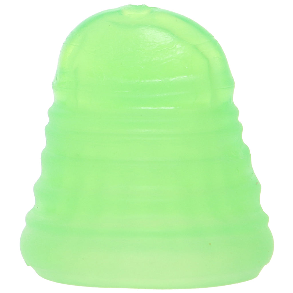 CalExotics Pop Sock! Tickler Stroker in Green - Male Masturbators - HoneyHugs Canada (View 3)