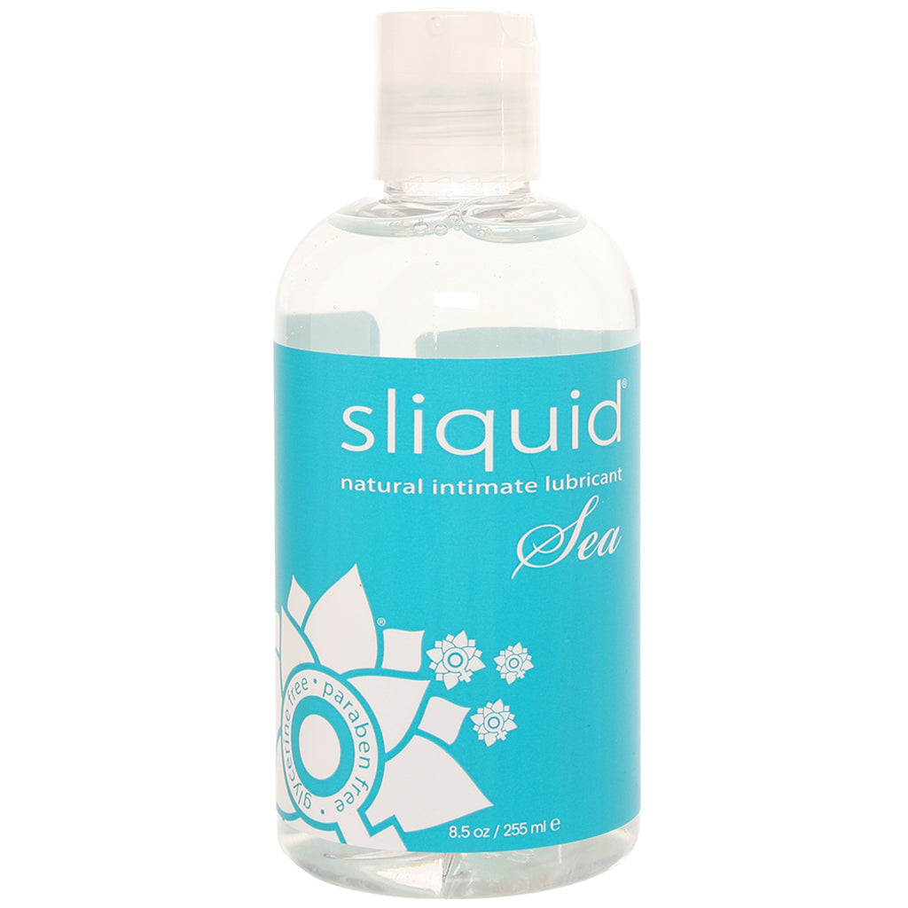 Sliquid Sea Natural Intimate Lubricant | Water-Based & Vegan | 8.5oz