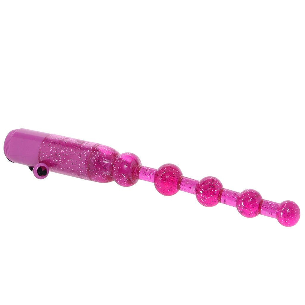 CalExotics Waterproof Vibrating Pleasure Beads in Purple - Vibrators - HoneyHugs Canada (View 2)