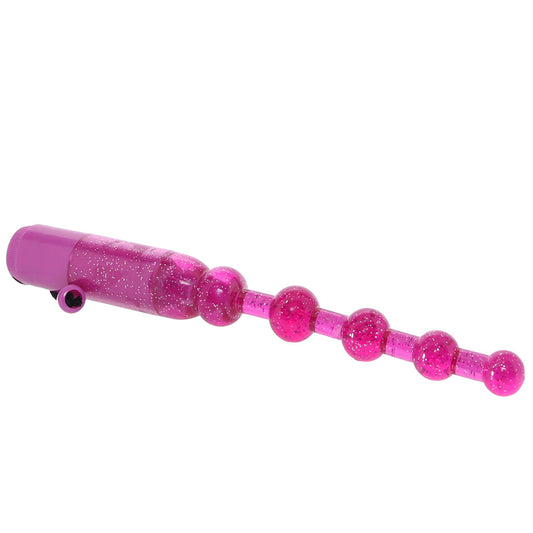 CalExotics Waterproof Vibrating Pleasure Beads in Purple - Vibrators - HoneyHugs Canada (View 2)
