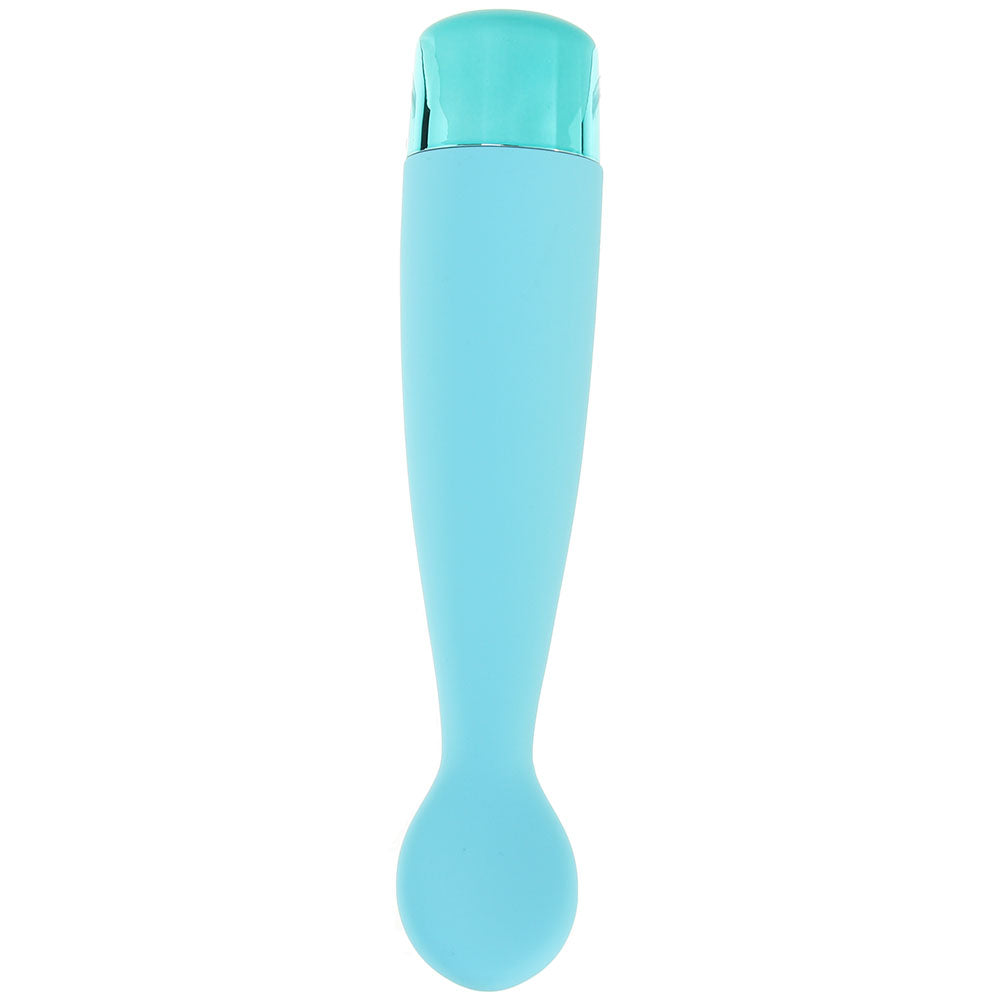 CalExotics Eden Silicone Scoop Vibe in Teal - Vibrators - HoneyHugs Canada (View 2)
