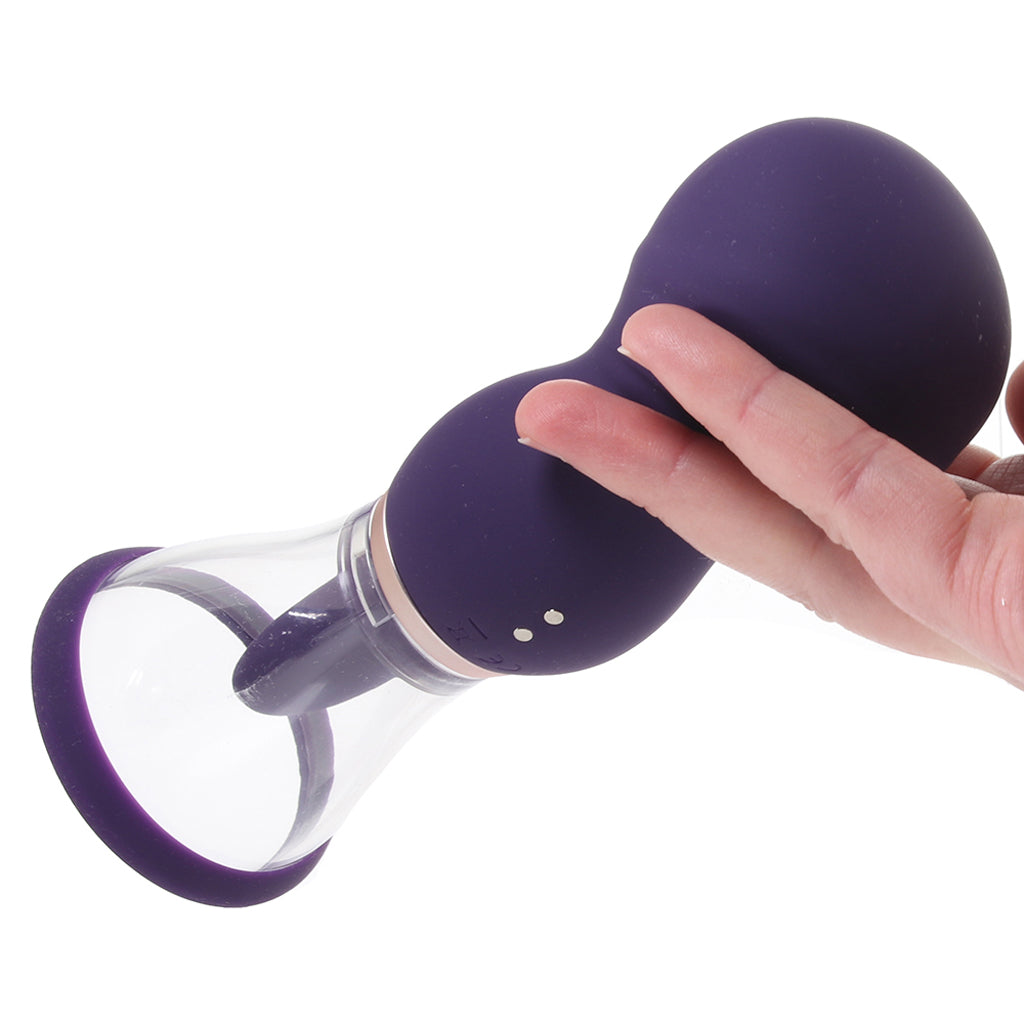 Shots Toys Pumped Sensual Vulva & Breast Pump in Purple - Vibrators - HoneyHugs Canada (View 4)