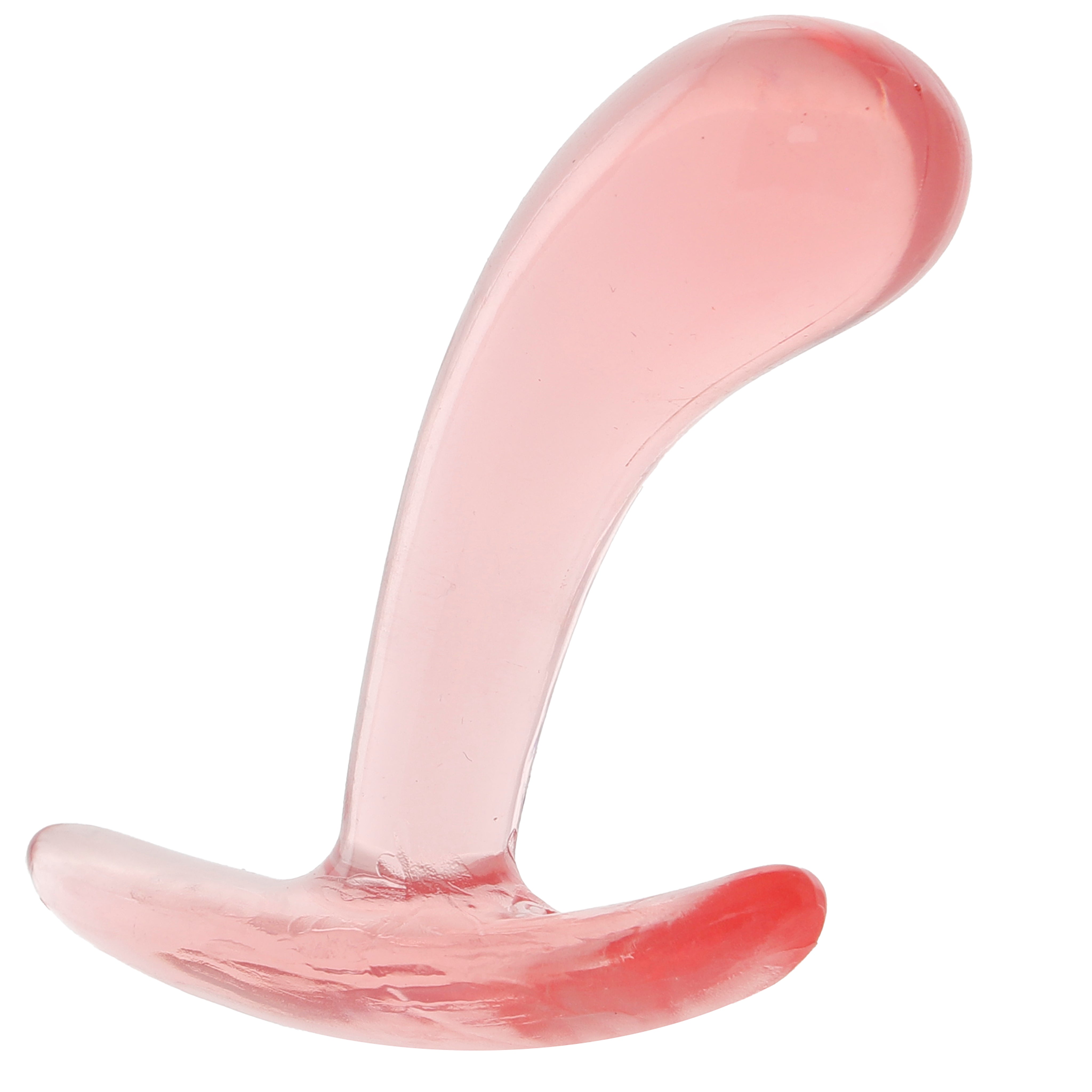 Crystal Jellies Curved Anal Trainer Set in Pink