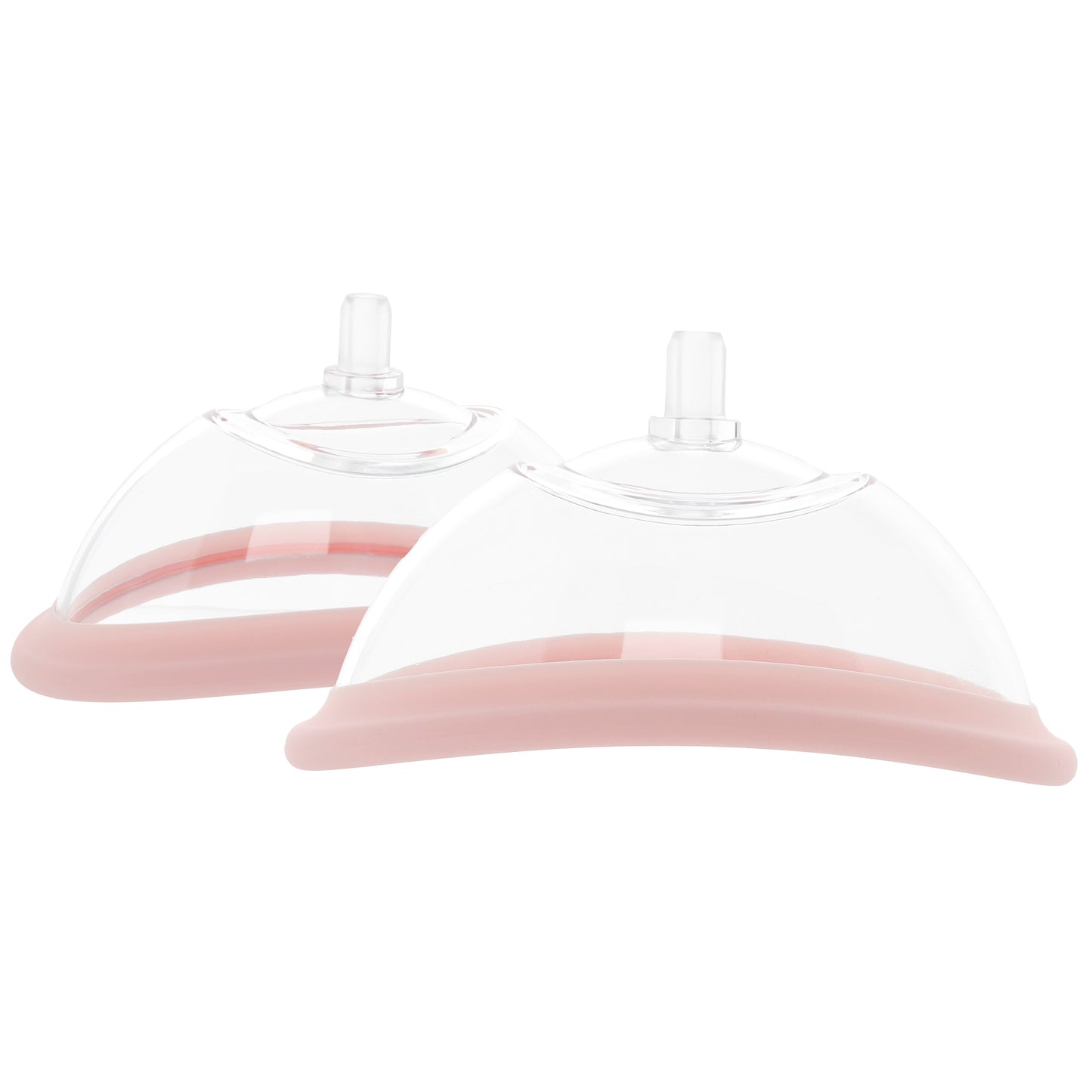 Pumped Vulva, Breast & Nipple Auto Suction Set in Rose