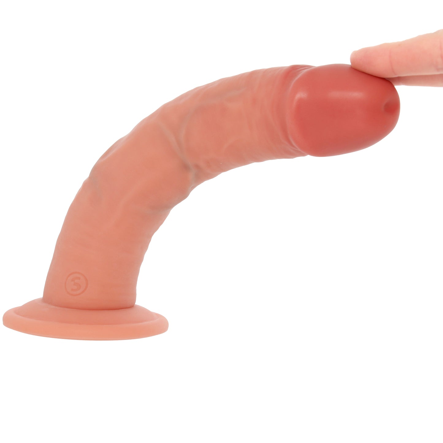 RealRock 7 Inch Dual Density Dildo in Light