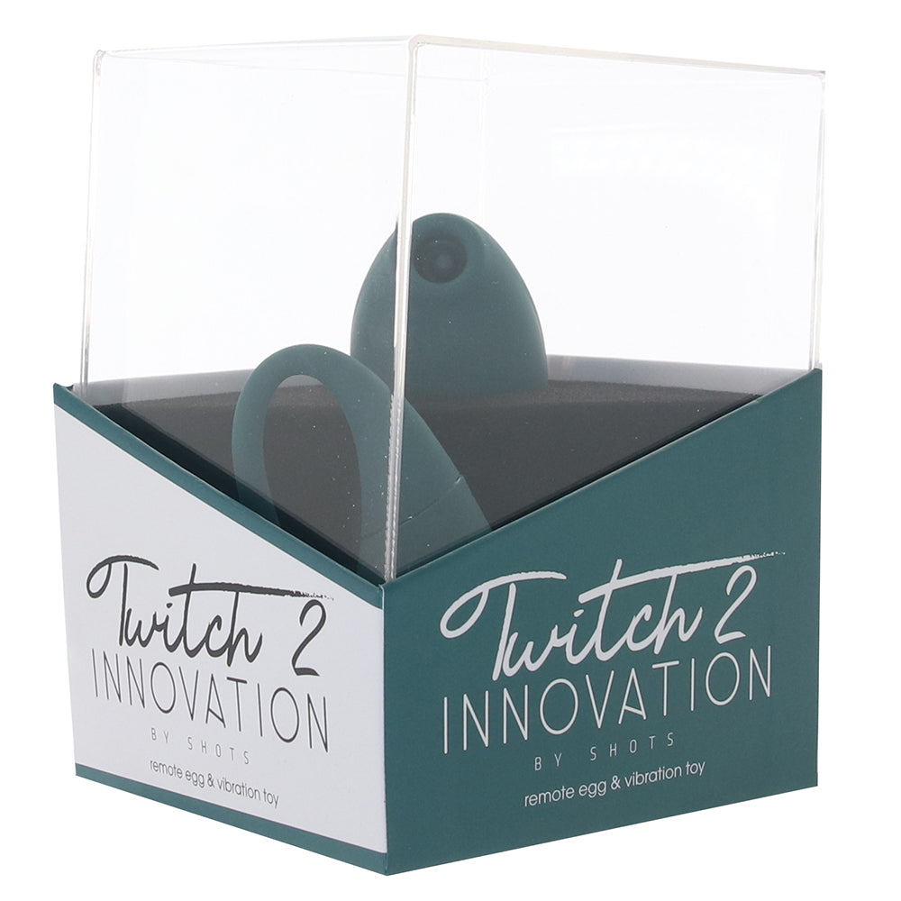 Shots Toys Twitch 2 Suction Stimulator and Egg Vibe Set in Green - Vibrators - HoneyHugs Canada (View 6)