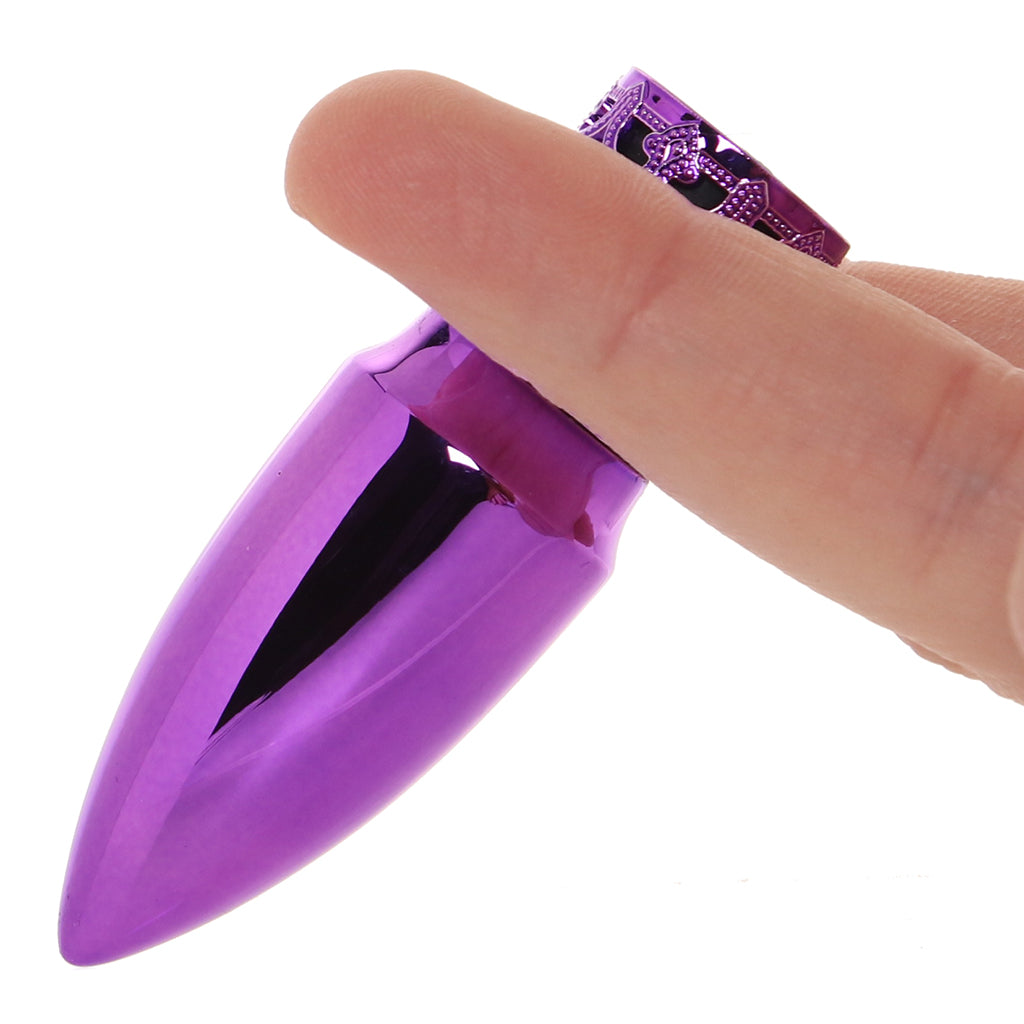 Shots Toys Royal Gems Glitter Bullet Vibe in Purple - Vibrators - HoneyHugs Canada (View 8)
