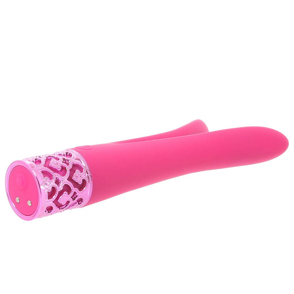 Shots Toys Royal Gems Dueling Queens Vibe in Pink - Vibrators - HoneyHugs Canada (View 5)