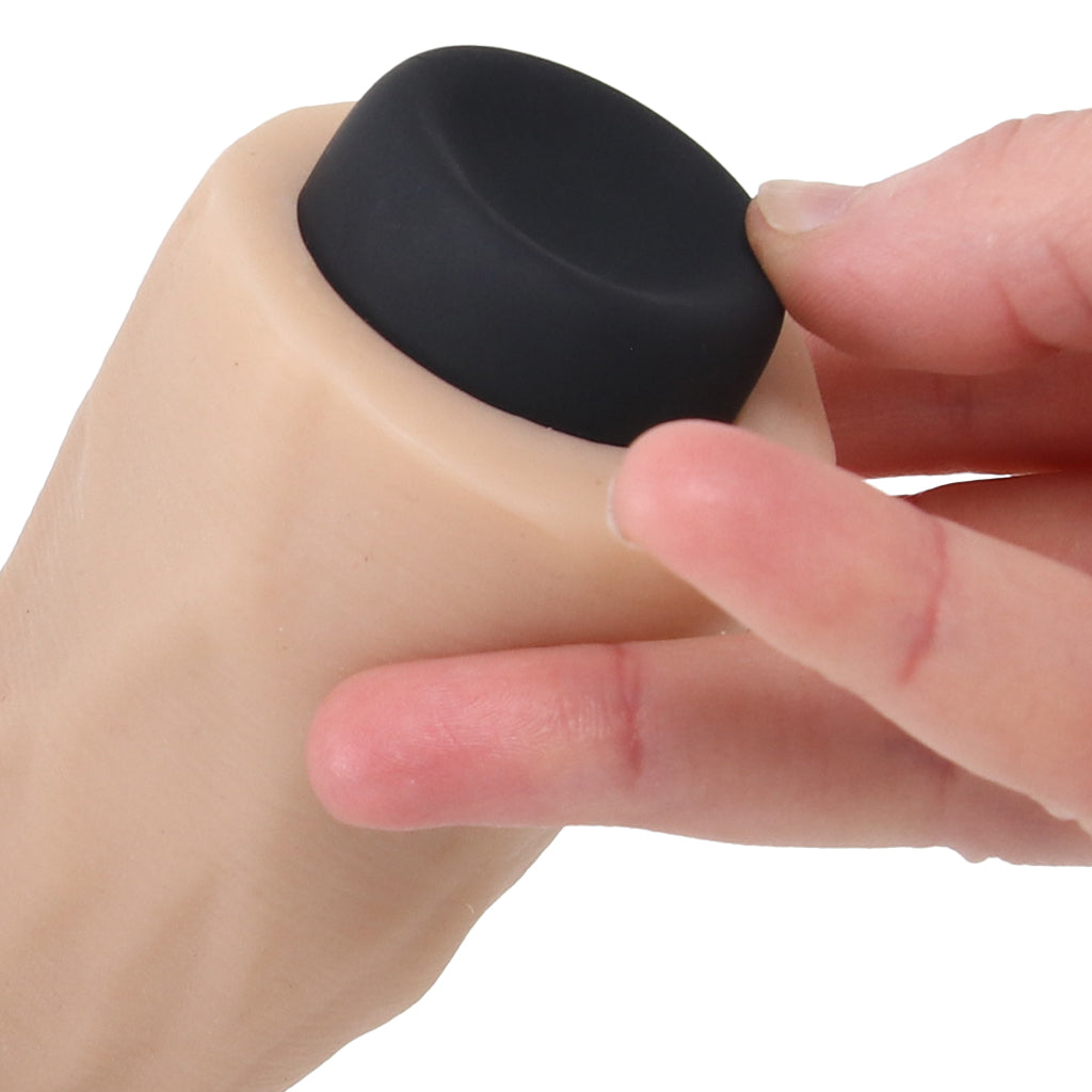 XR Brands Jock Vibrating Realistic Penis Extender in Light - Vibrators - HoneyHugs Canada (View 6)