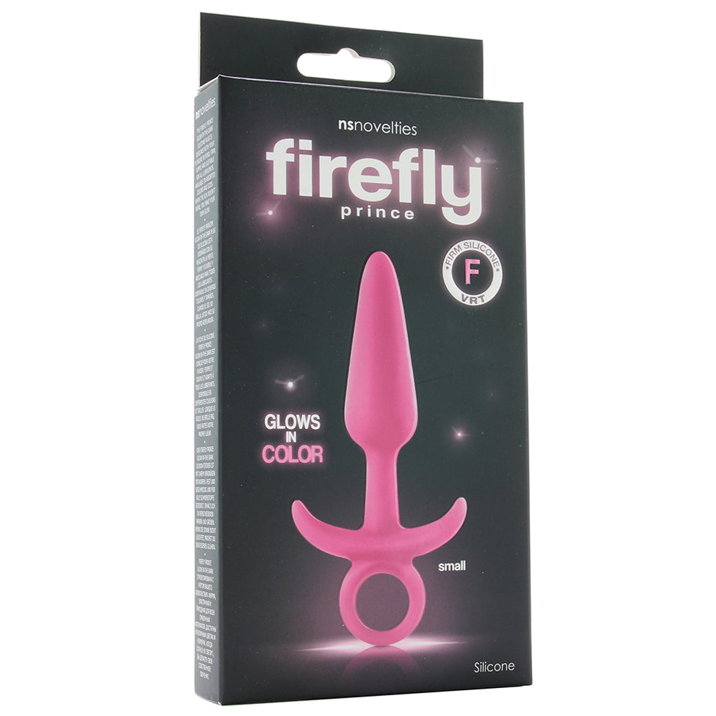 Firefly Prince Small Butt Plug: Glowing Pink for Exquisite Anal Exploration