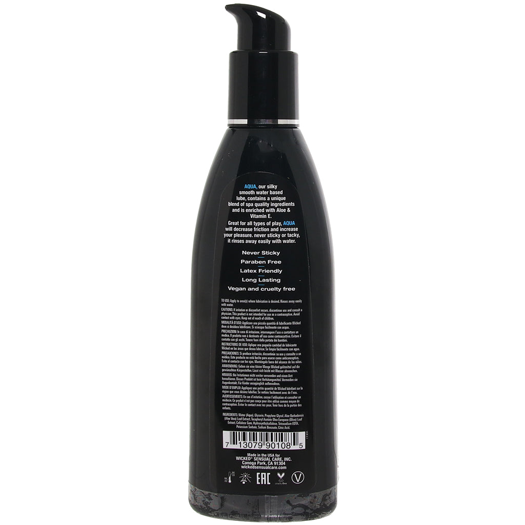 Aqua Fragrance-Free Water-Based Lubricant: Silky Smooth & Long-Lasting Pleasure