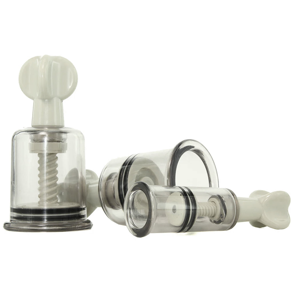 Experience Exquisite Sensation: Luxury Adjustable Clit & Nipple Suckers Set | Size Matters