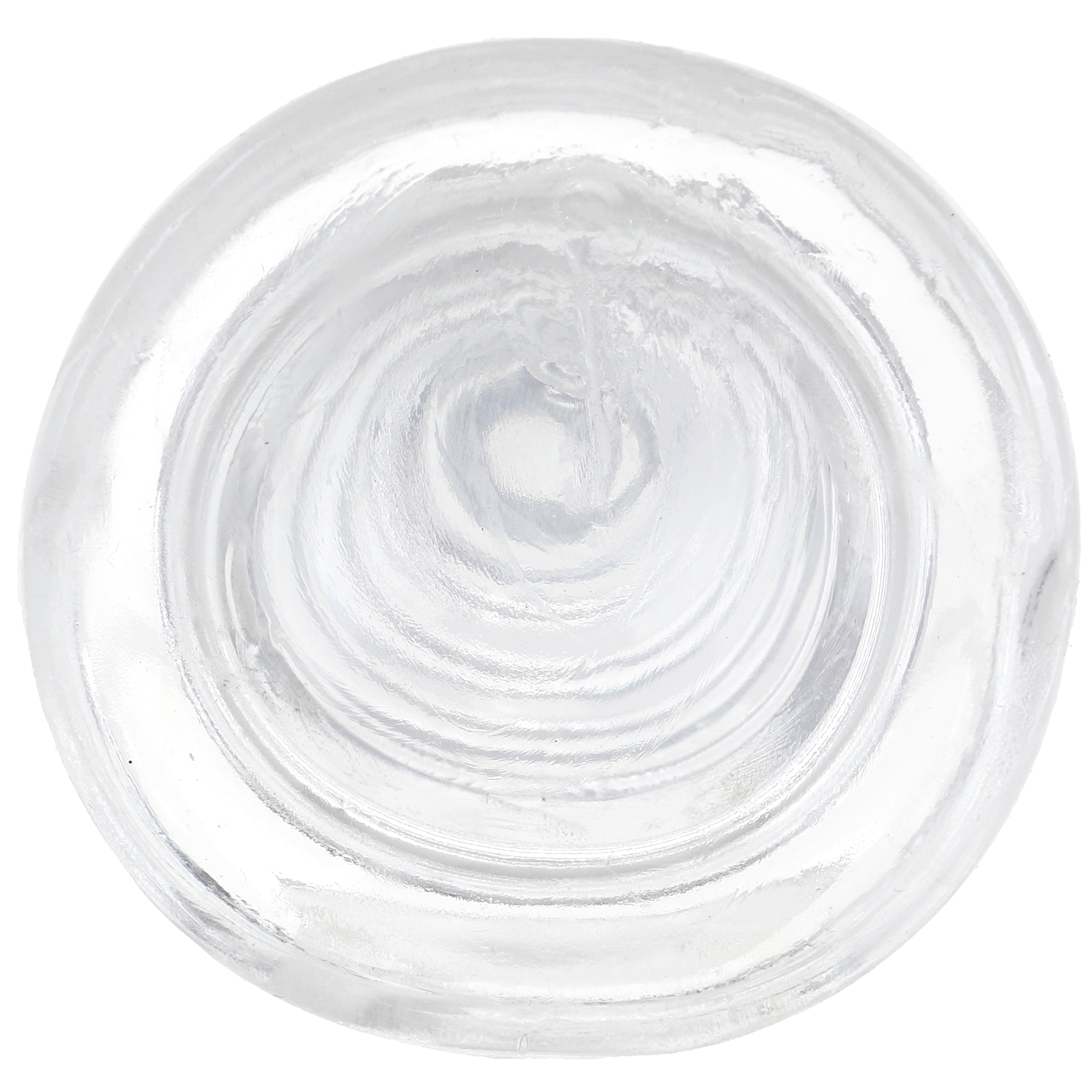 Crystal Jellies 5 Inch Anal Twist Butt Plug in Clear