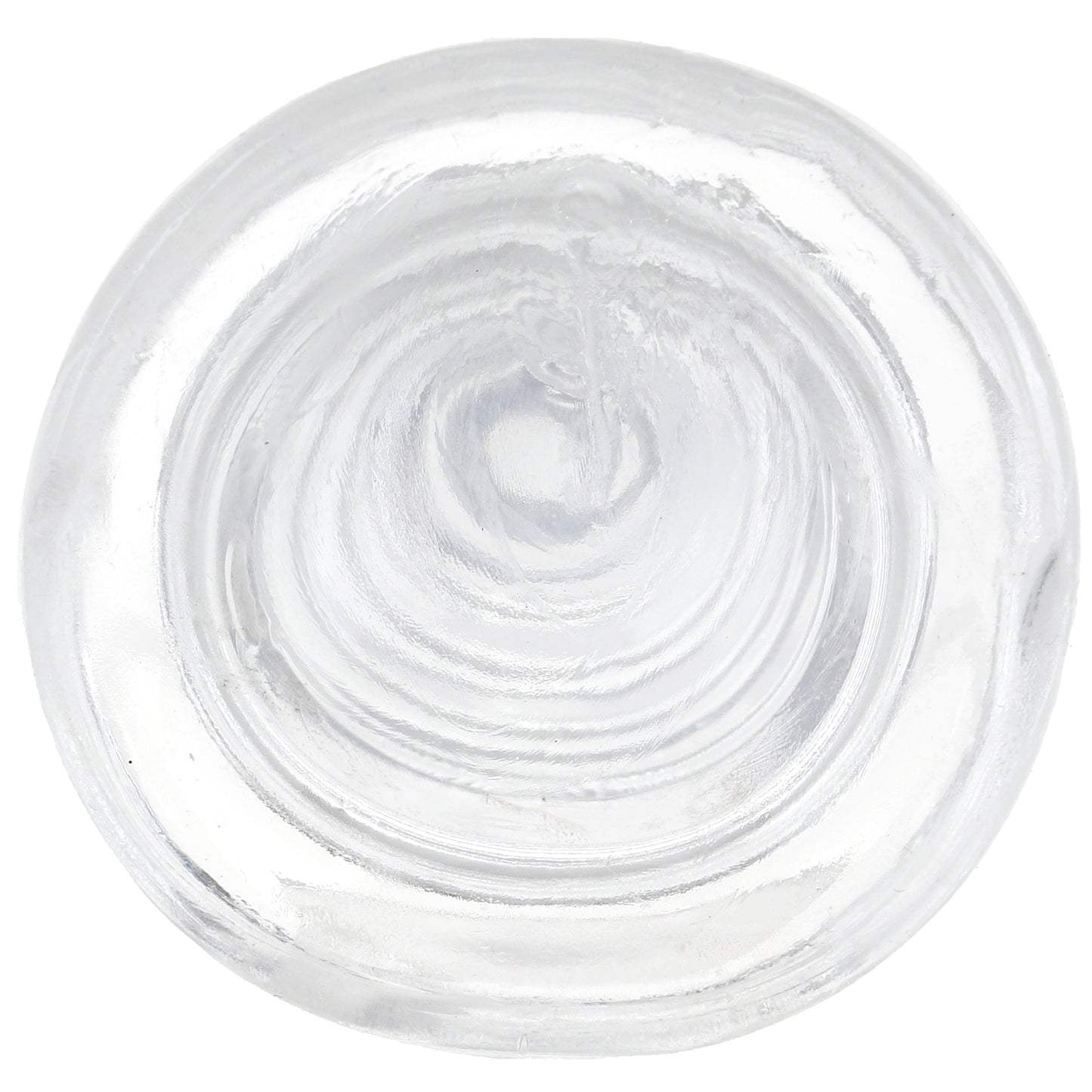 Crystal Jellies 5 Inch Anal Twist Butt Plug in Clear