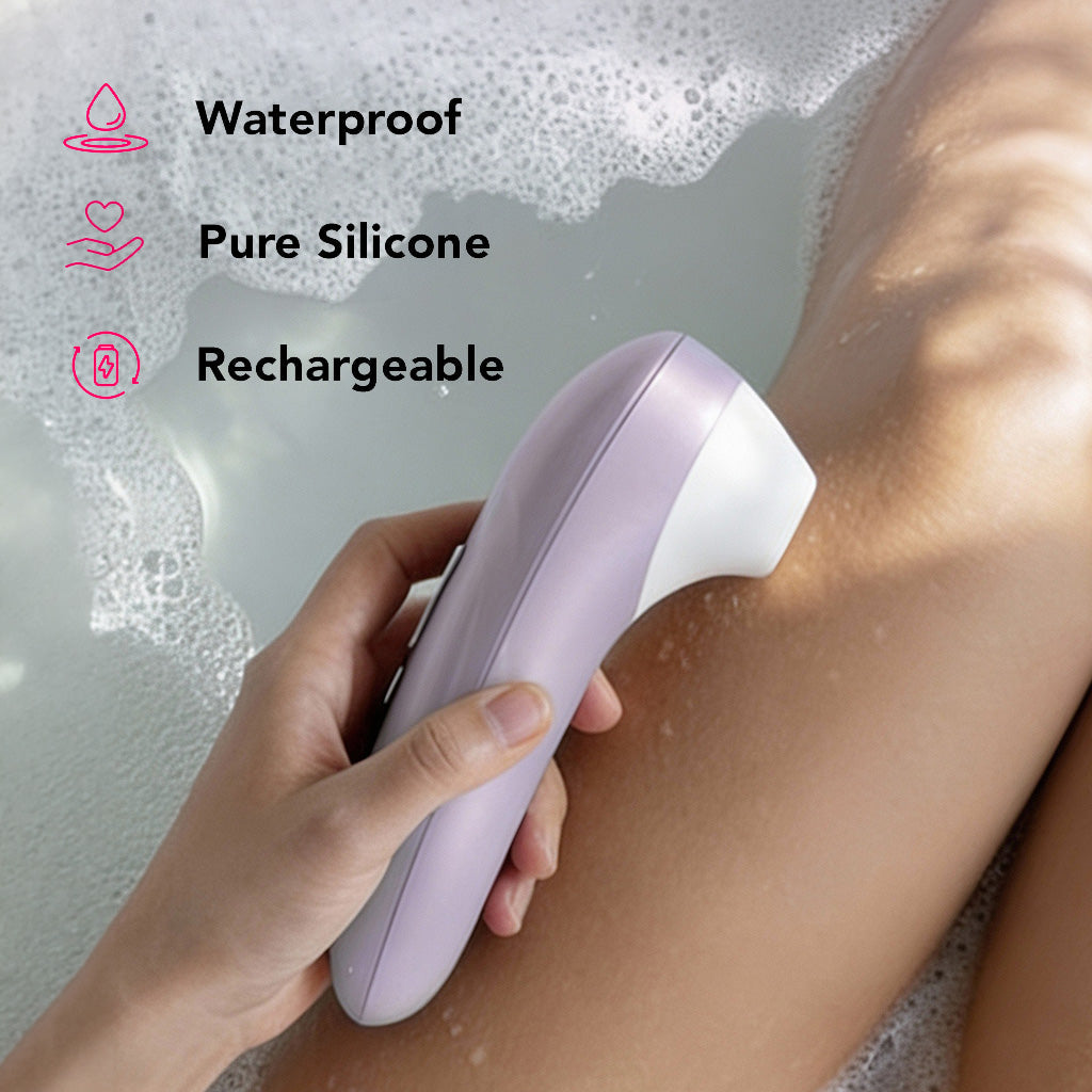 Womanizer Pro Clitoral Stimulator in Lilac