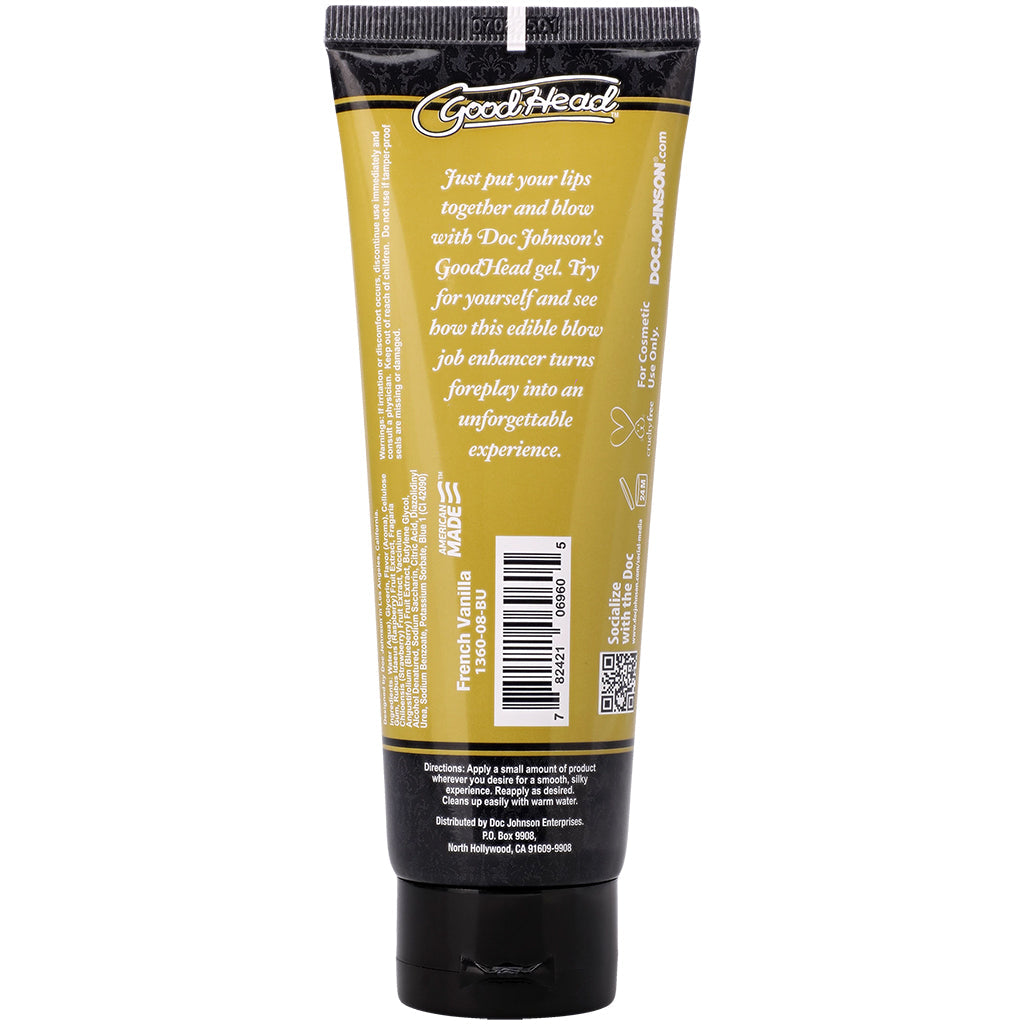 GoodHead Oral Delight Gel 4oz/113g in French Vanilla
