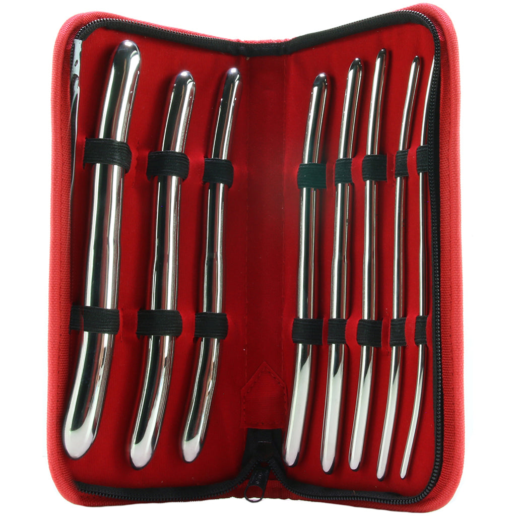 Rouge Elite: Stainless Steel Hegar Sounding Set for Refined Urethral Play