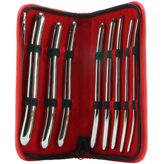 Rouge Elite: Stainless Steel Hegar Sounding Set for Refined Urethral Play