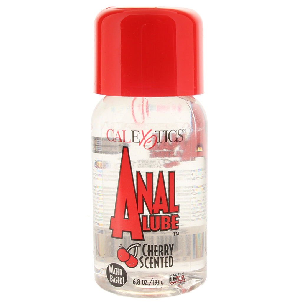 CalExotics Luscious Cherry Anal Lube - Sweet Scent & Velvet Glide (6oz)