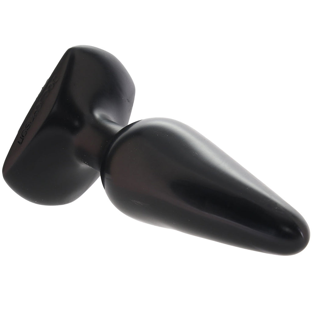 Doc Johnson's Signature Medium Black Butt Plug - Deep, Satisfying Pleasure