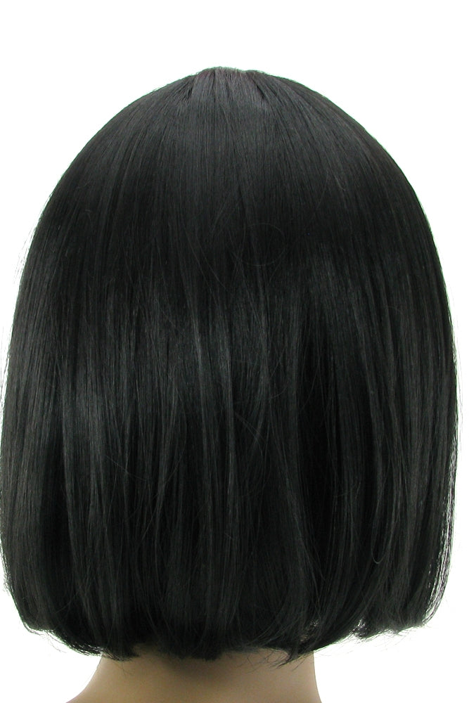 Cici Bob Wig with Bangs in Black