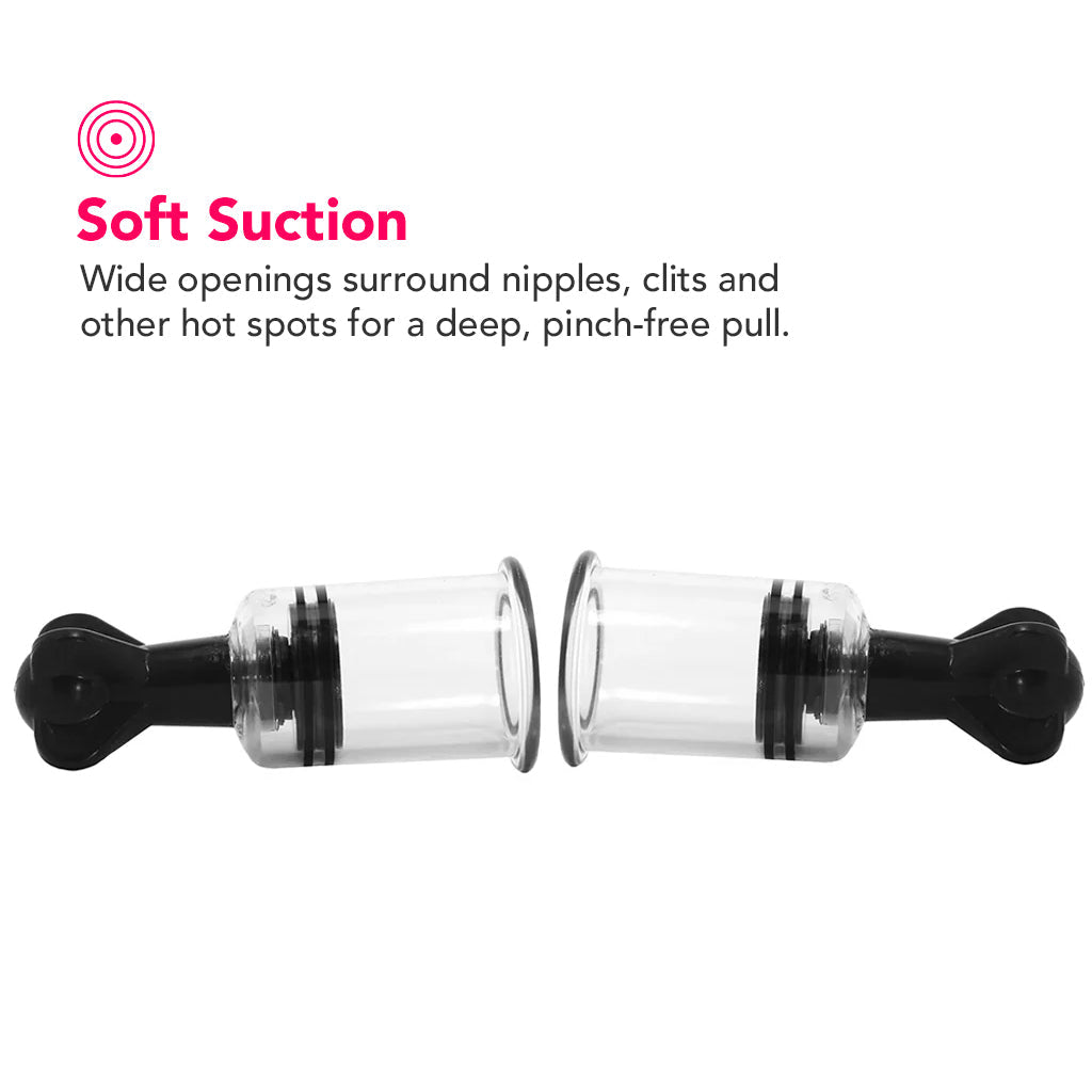 Fetish Fantasy: Super Suckers Deluxe Nipple & Clitoral Suction Trio