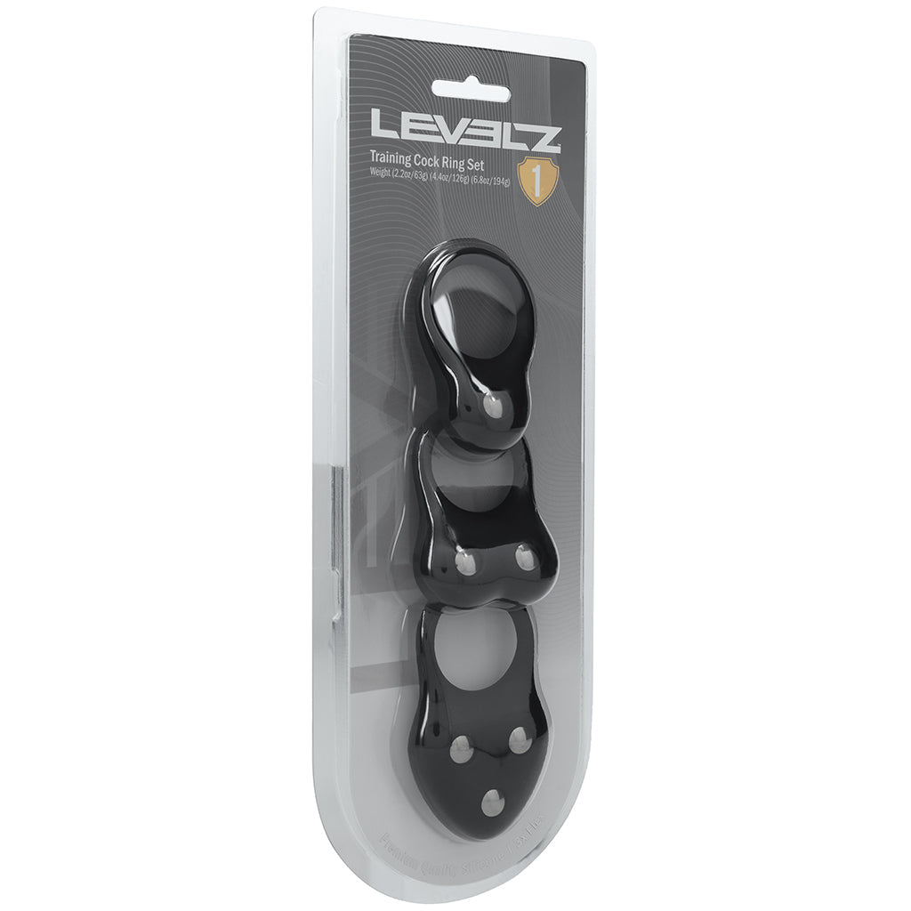 LEVELZ 3 Piece Training Cock Ring Set