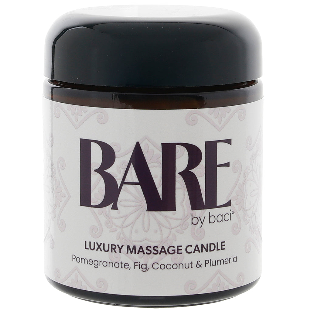 Bare Massage Candle 4oz/118ml in Plumeria