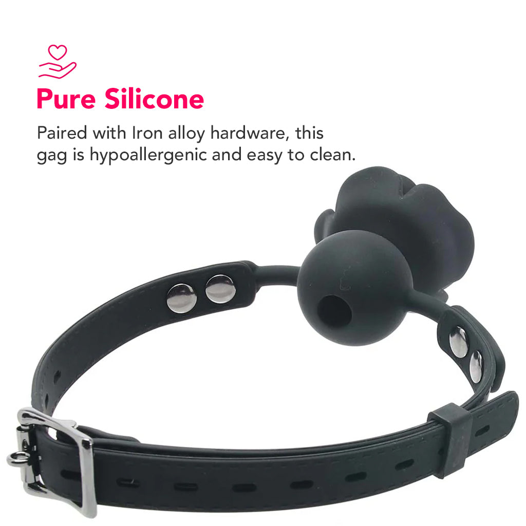 Forbidden Removable Rose Gag