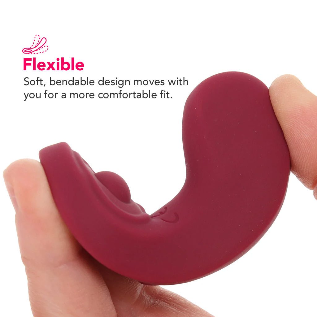 Satisfyer Sexy Secret Panty Vibe in Merlot