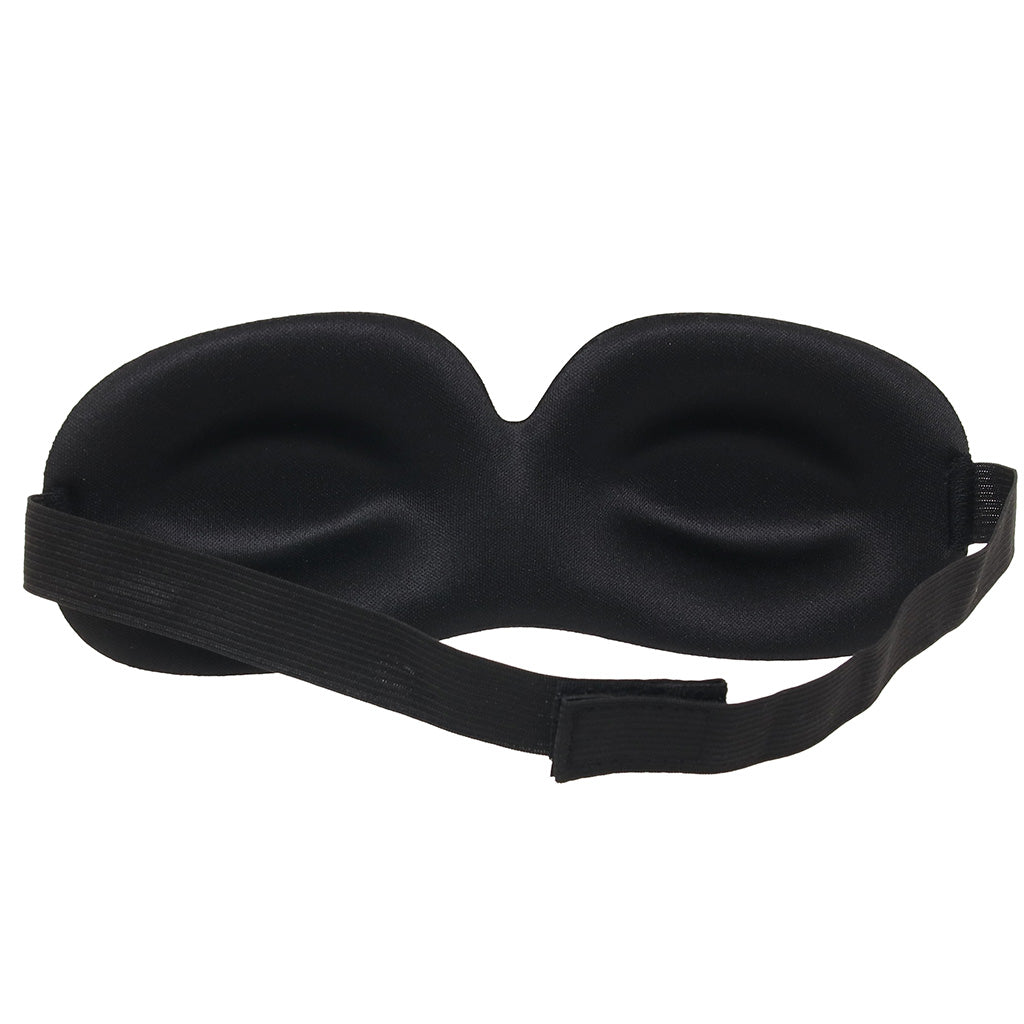 Ouch! 3D Black Blindfold: Embrace Sensory Surrender & Heightened Sensation
