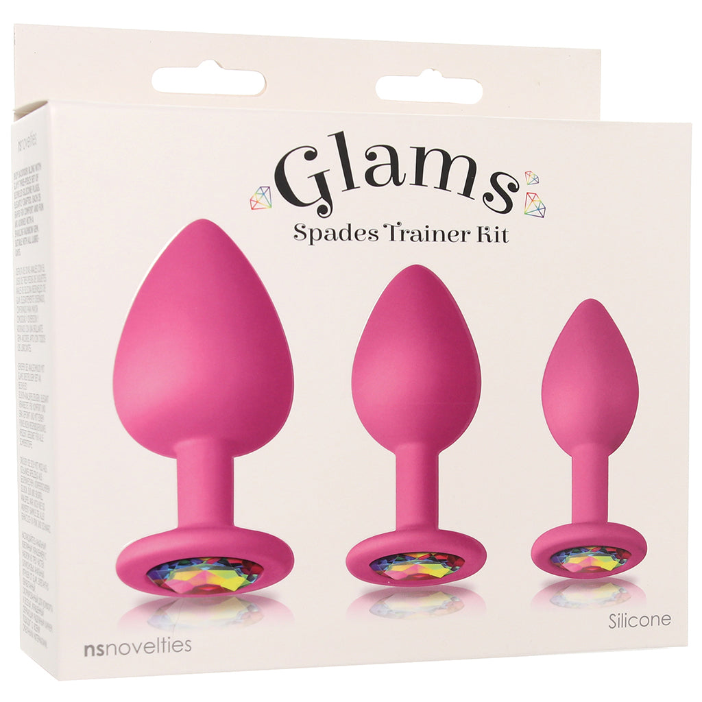 Glams Spades Trainer Kit in Pink
