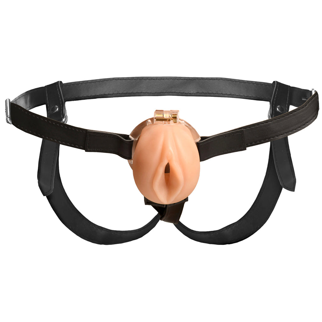 Master Series Pussy Chastity Cage: Seductive Softness & Ultimate Control