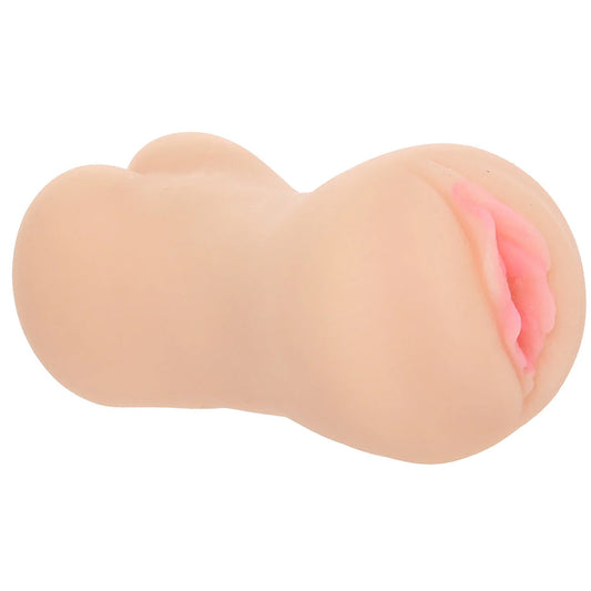 CalExotics Stroke It Dual Pussy & Ass Stroker in Ivory - Male Masturbators - HoneyHugs Canada
