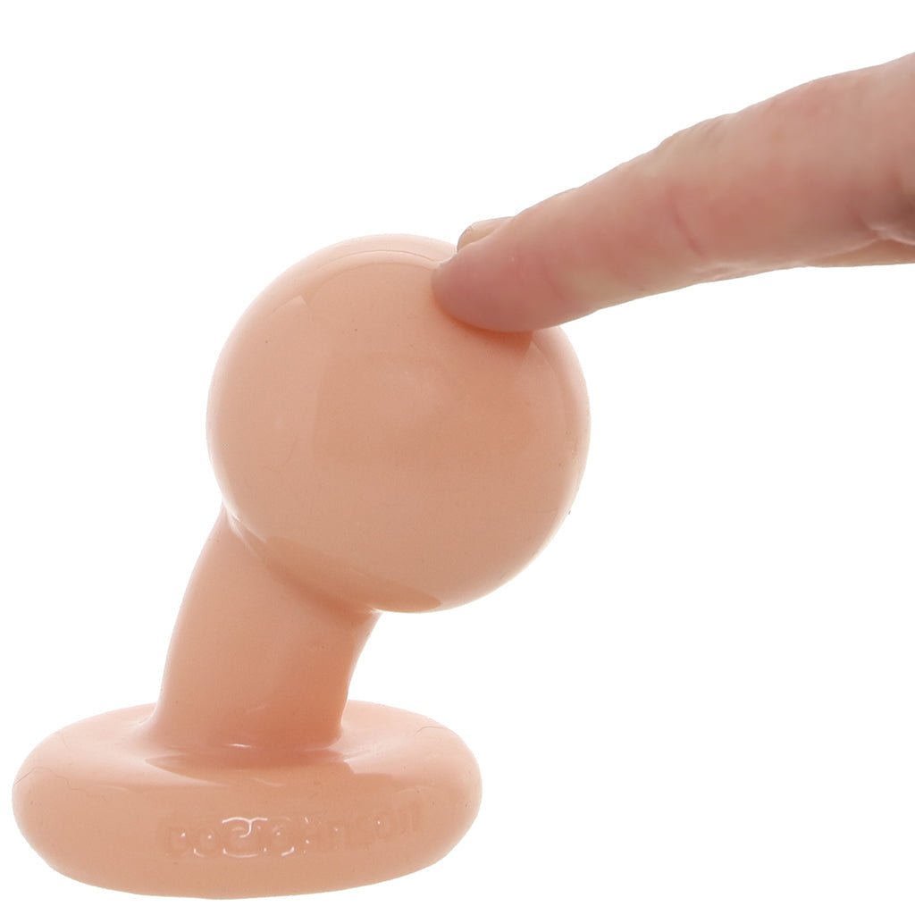 The Classic Small Round Butt Plug in Cream