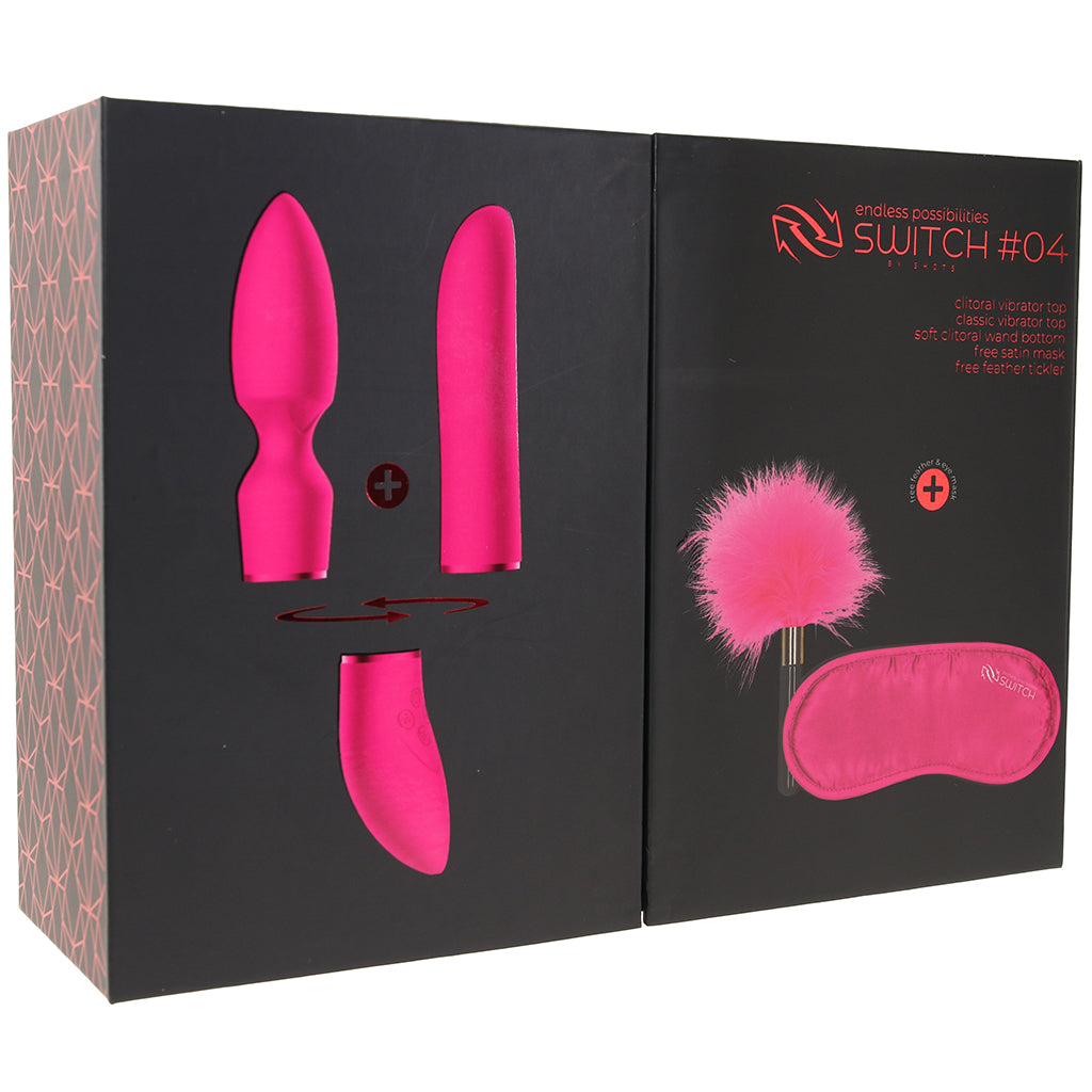 Shots Toys Switch Pleasure Kit #04 in Pink - Vibrators - HoneyHugs Canada (View 9)