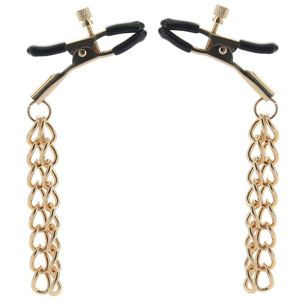 Ride 'Em Nipple Clamps: Luxurious Adjustable Pinch & Tease