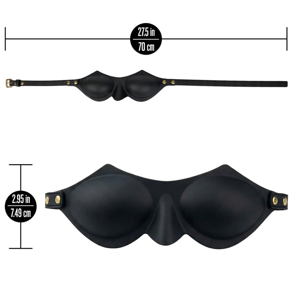 Temptasia Ardor Silicone Blindfold in Black
