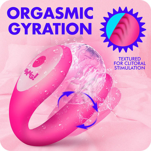 Bang! Wearable Gyrating G-Spot Vibe in Pink