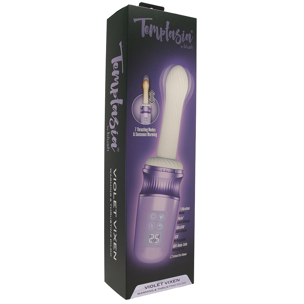 Temptasia Temptasia Violet Vixen Thrusting Vibe - Vibrators - HoneyHugs Canada (View 9)