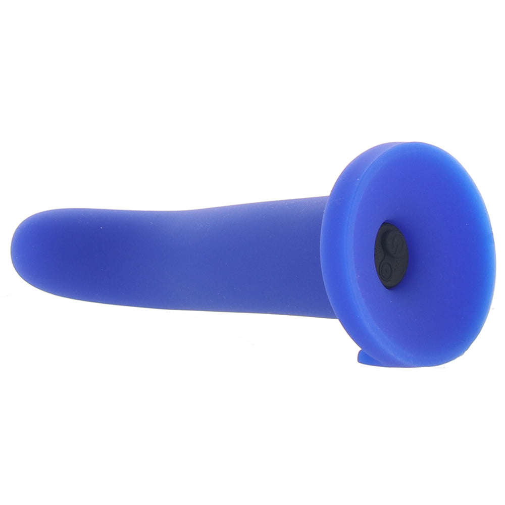 WhipSmart Curved 5.5 Inch Remote Vibe in Blue