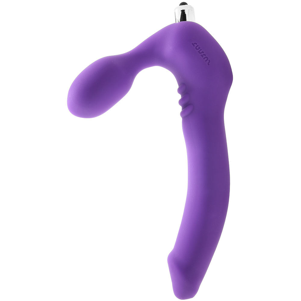 Tantus Strapless Original Double Vibrating Dildo in Violet - Vibrators - HoneyHugs Canada (View 6)