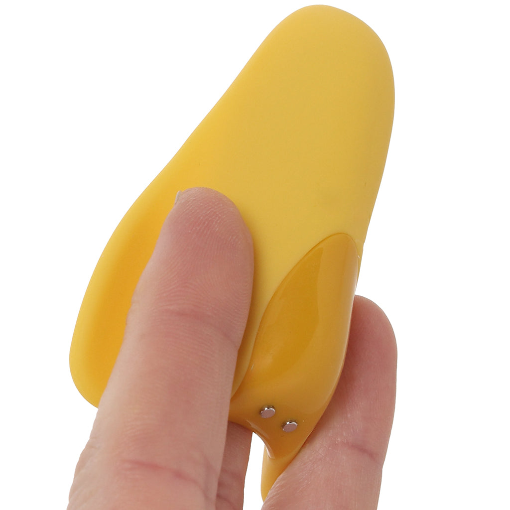 Satisfyer Satisfyer High Fly Finger Vibe in Yellow - Vibrators - HoneyHugs Canada (View 4)