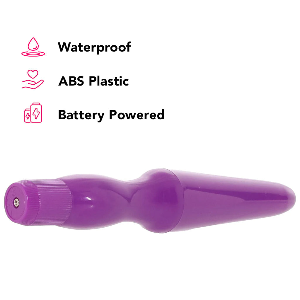 Waterproof Anal Probe Vibe in Purple